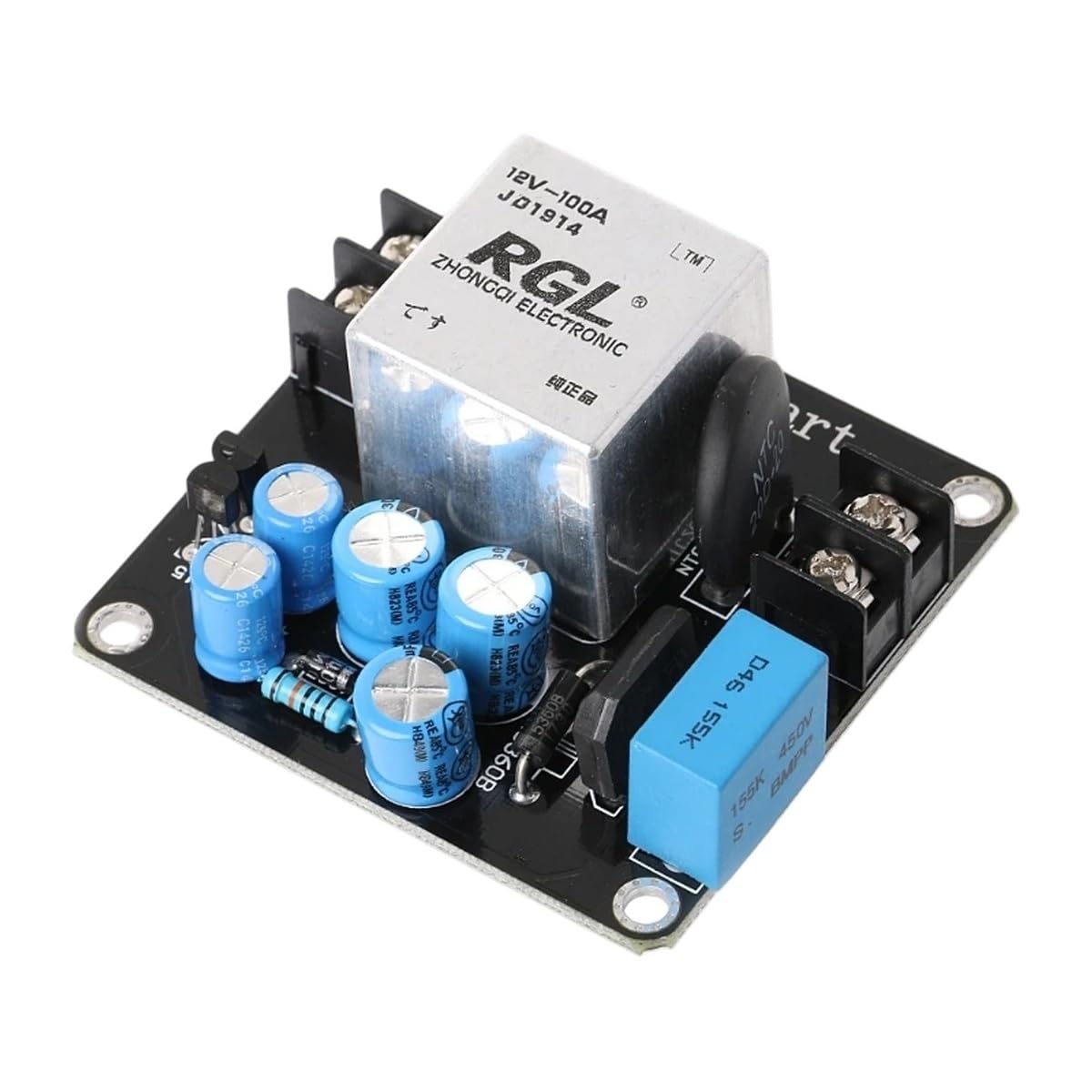 100A 4000W High-Power Soft Start Circuit Power Board for Class A Amplifier Amp