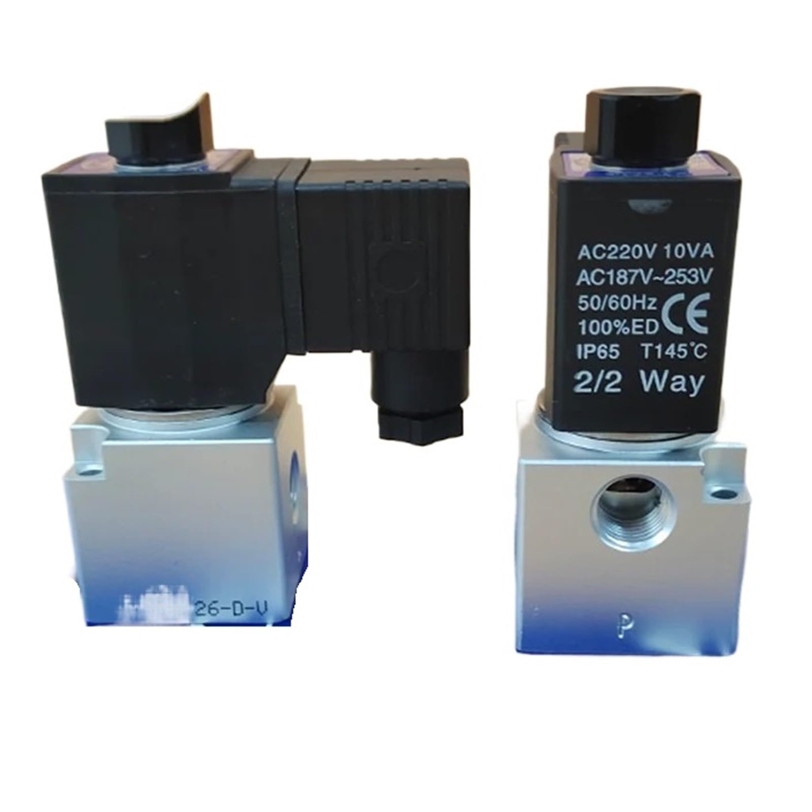 Électrovanne 3V2-08-NC DC24 à bobine stable et commutation rapide