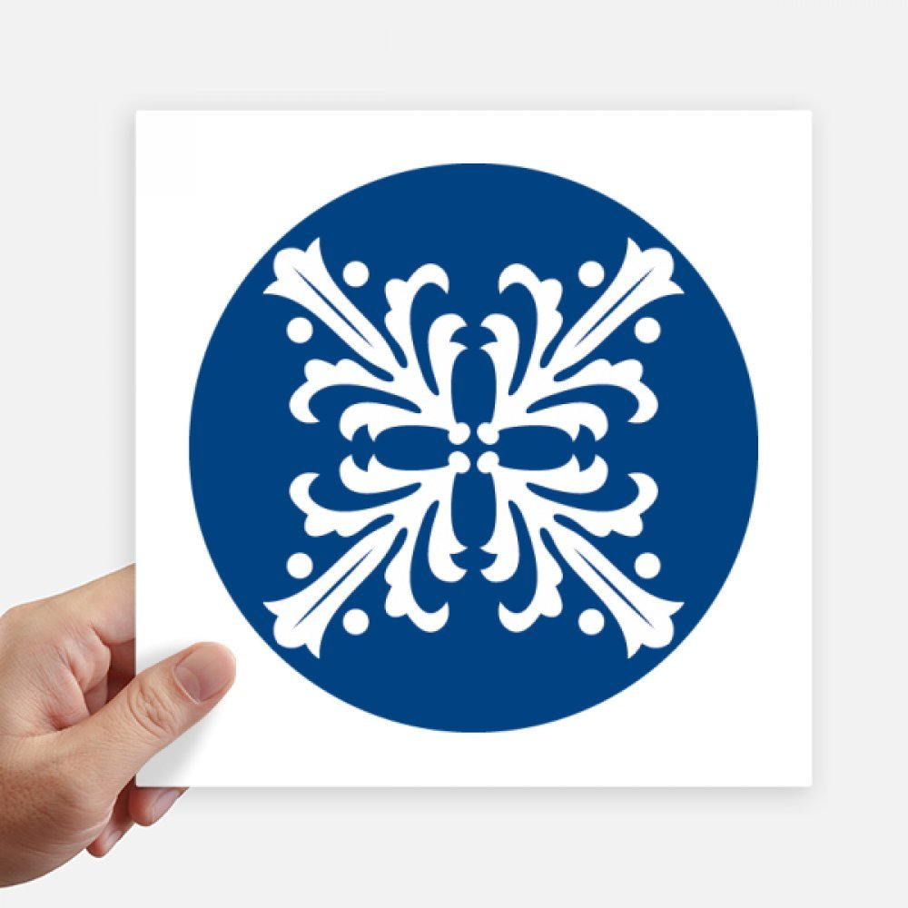 Stickers Talavera azul de 20cm listos para personalizar portátiles motos y paredes lisas