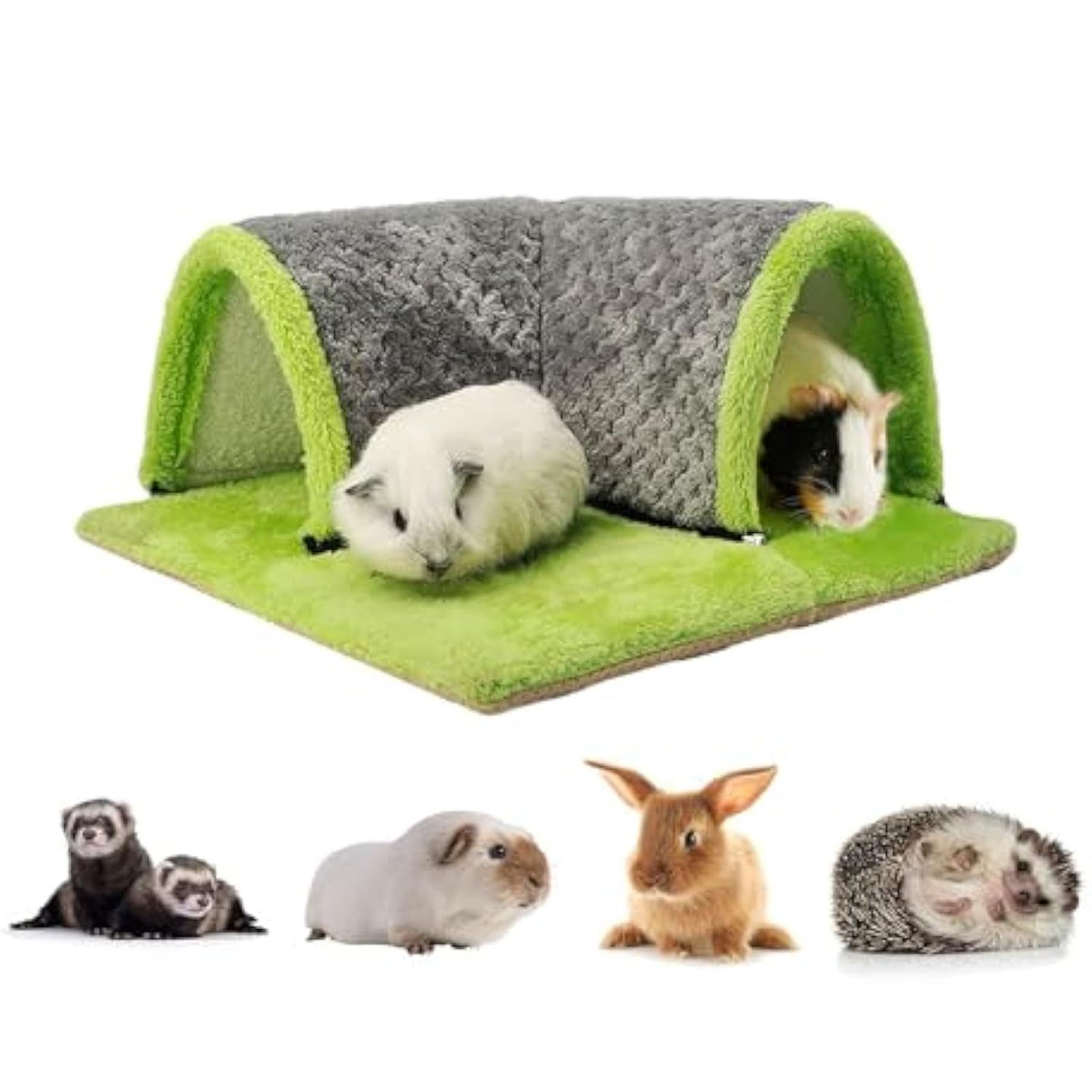 Lit en peluche pour hamster et petits animaux | Lavable 34x34cm