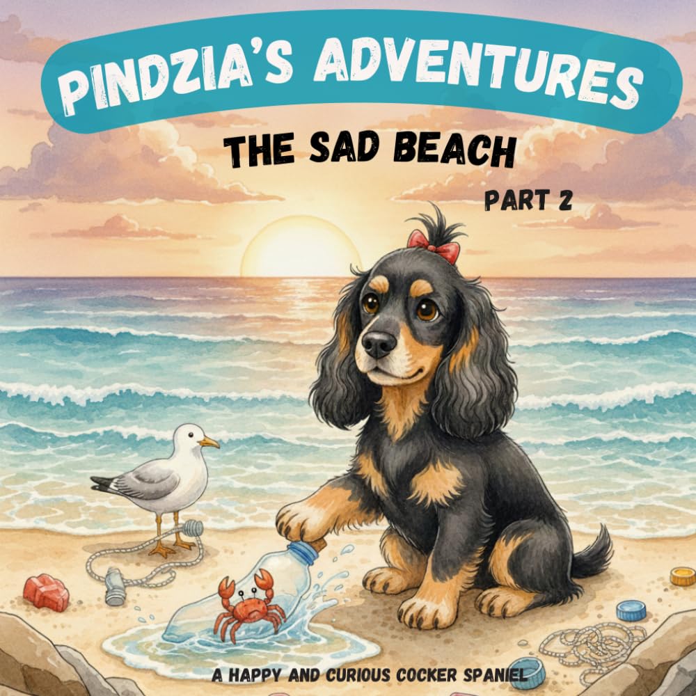 Pindzia’s Adventures: The Sad Beach part 2: A Heartwarming Ocean Adventure About Kindness, Friendship, and Helping the Planet