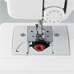 Brother SM1704 Sewing Machine, 7.6" x 17.25" x 13.8", White