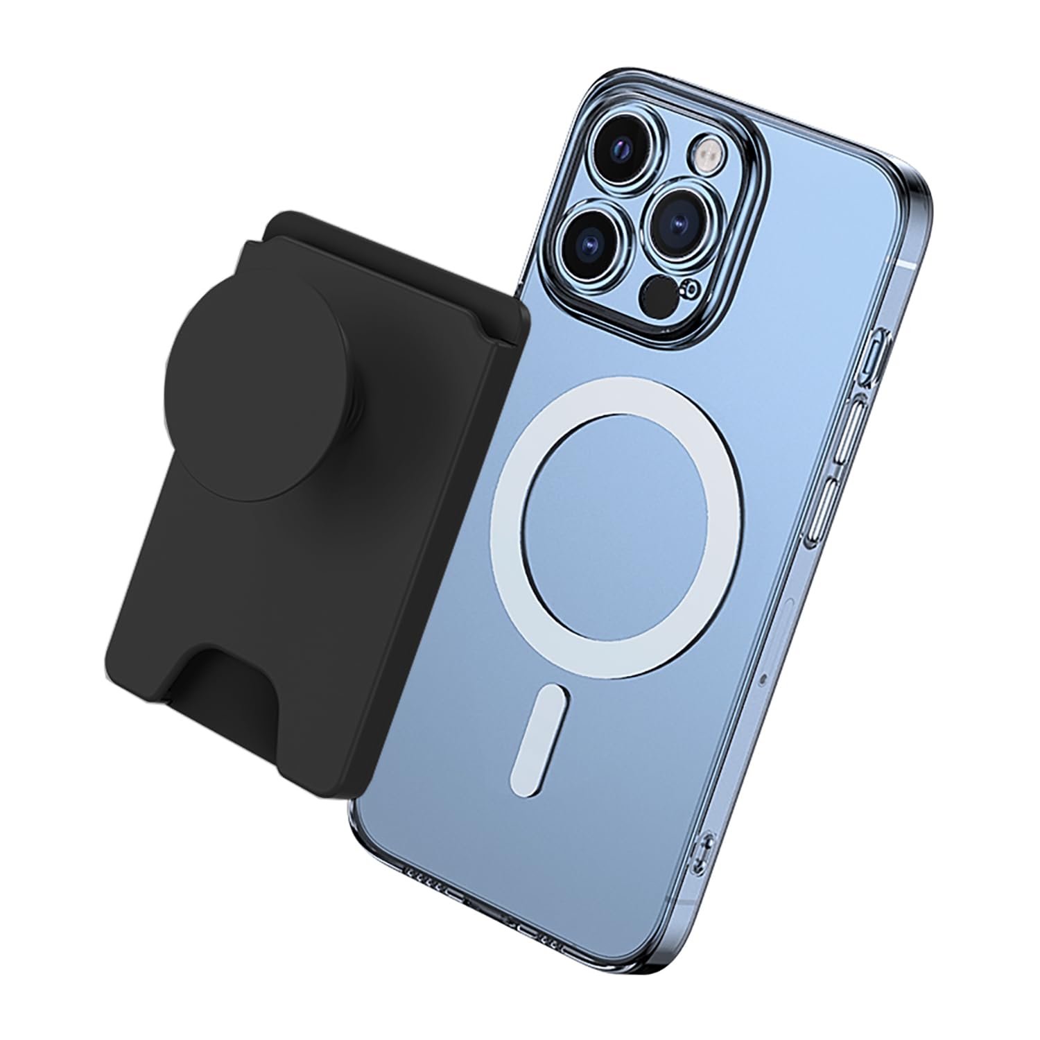 ADDGRIP Magnetic Wallet Compatible with Magsafe Wallet, iPhone Wallet with Adjustable Stand, Magnetic Ring Included(iPhone not Included) Black (B0D76TPNQY) Amazon Price History, Amazon Price Tracker
