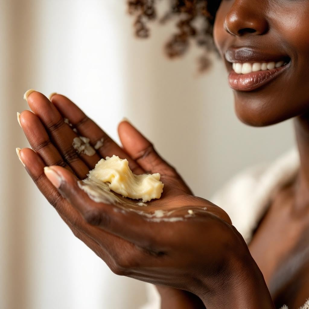 Upper EastSide L.L.C Premium Refined Unscented Raw Shea Butter, Natural Pure Form, 1 Pound