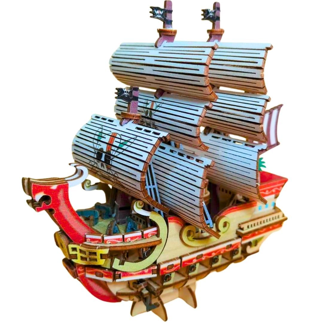 Amazon.co.jp: レッドフォース号 ワンピース 木製パズル シャンクス