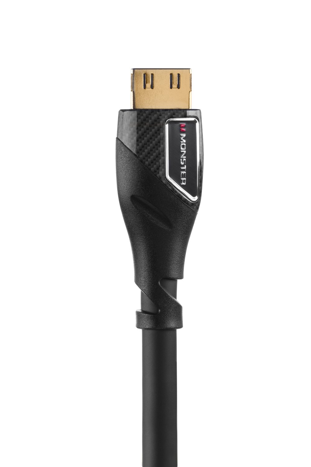 Mostro nero Platinum cavo HDMI ad alta velocità con Ethernet e indicatori di performance – 3,7 m.