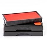 Vivid Stamp Q-300 Large Replacement Ink Pad - (3 Pack) - Red