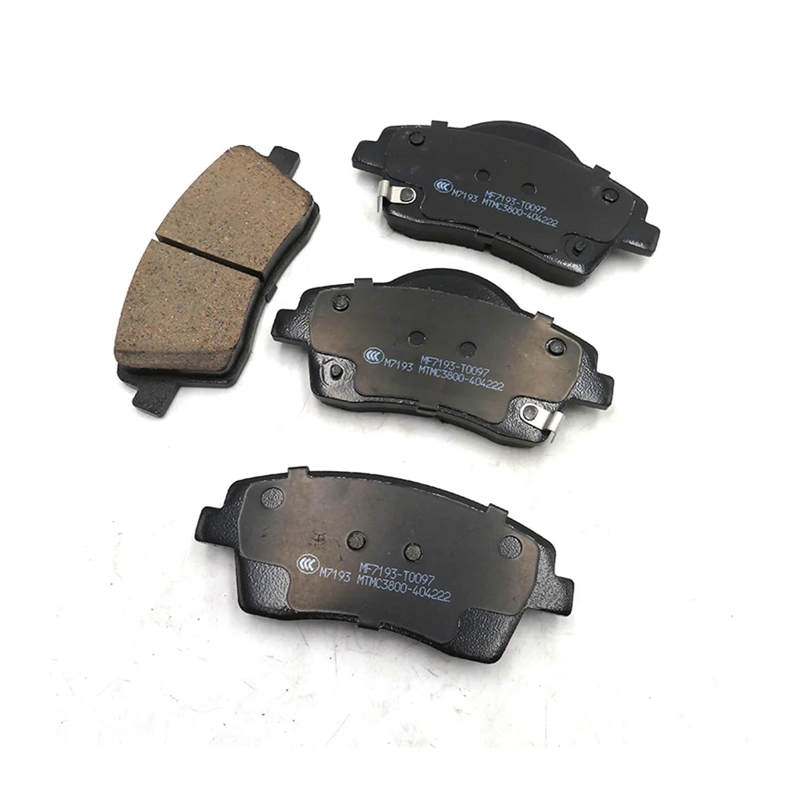 Pasuje do przednich klocków hamulcowych Geely PREFACE OE nr 4048083500 ceramiczne klocki hamulcowe