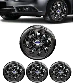 Jogo 4 Calotas Esportiva Velox Preto Brilhante Aro 15 FOR Novo Ka Hatch Sedan Fiesta Hatch Sedan Focus Hatch Sedan