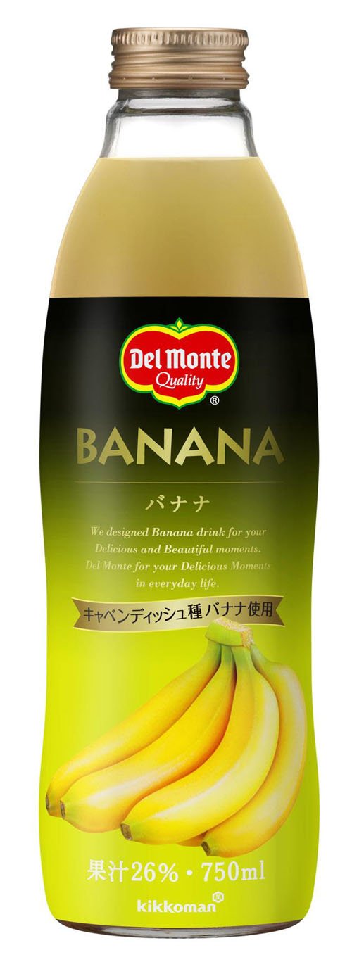 Amazon.co.jp: デルモンテ バナナ 26% 750ml×6本 : 食品・飲料・お酒