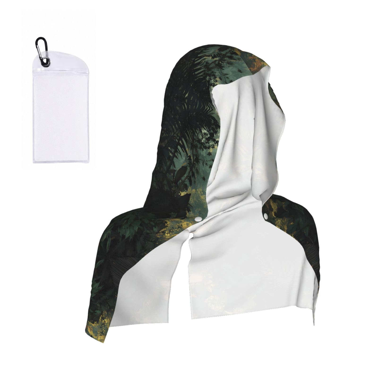 MLTRFGJ Jungle Print Cool Hooded Towels And Keep Them Cool For Several Hours.