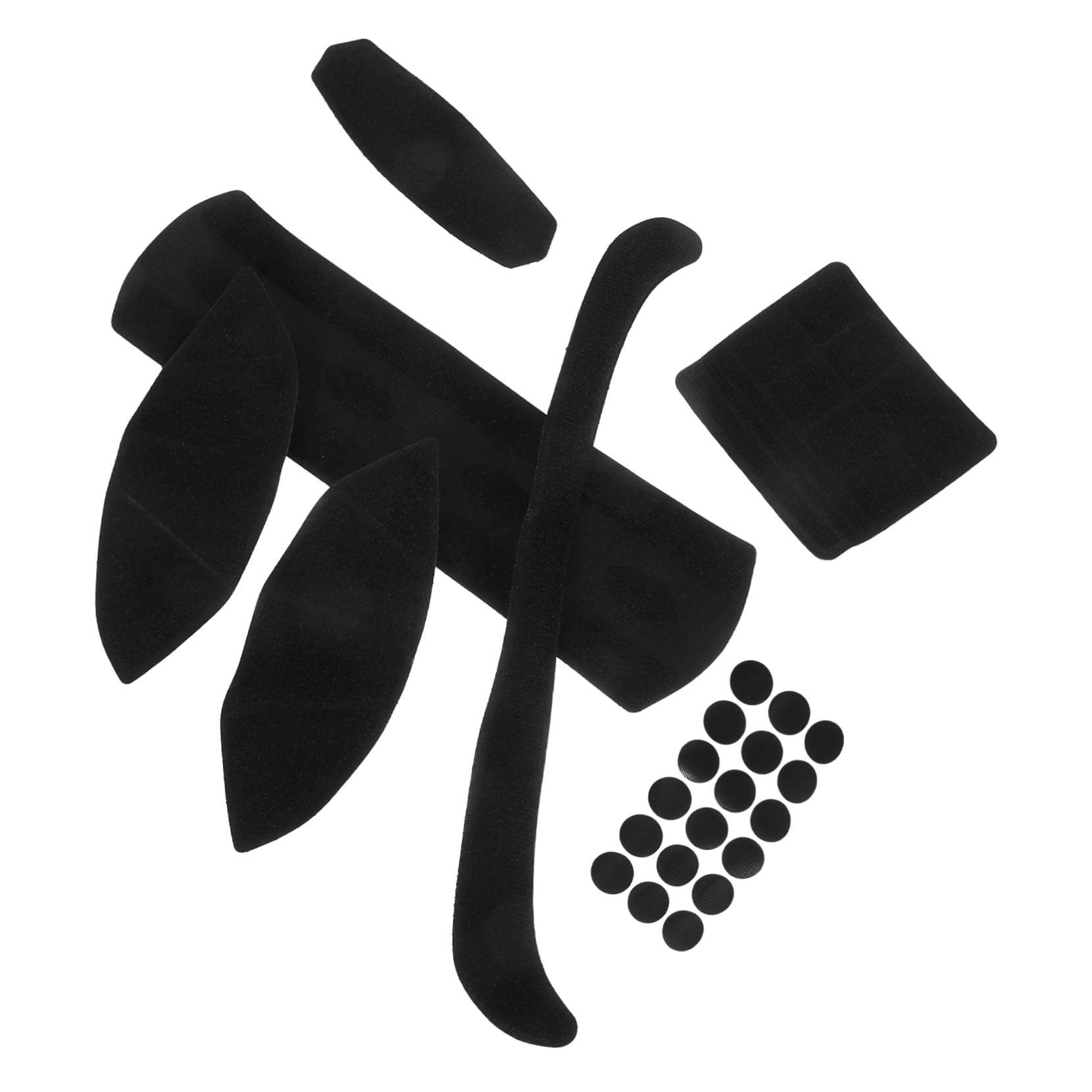 Cabilock 1 Set Helmet Sponge Padding Inserts Breathable Liner for Safety Helmets Lightweight and Comfortable Padding for Construction and Cycling with Chin Pad for Enhanced Comfort and