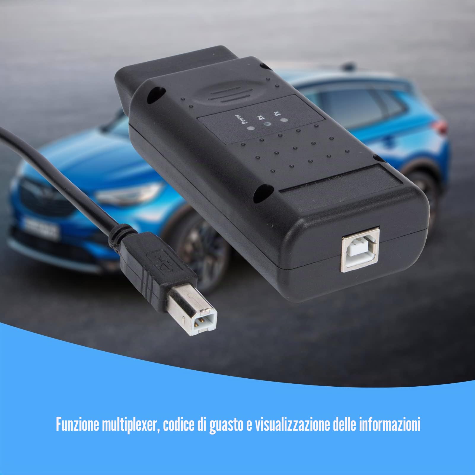 OBD strumento di attivazione per OPCOM V1.99 OBD2 USB, strumento di diagnostica dei guasti, cavo USB per Vectra C Astra H Zafira B