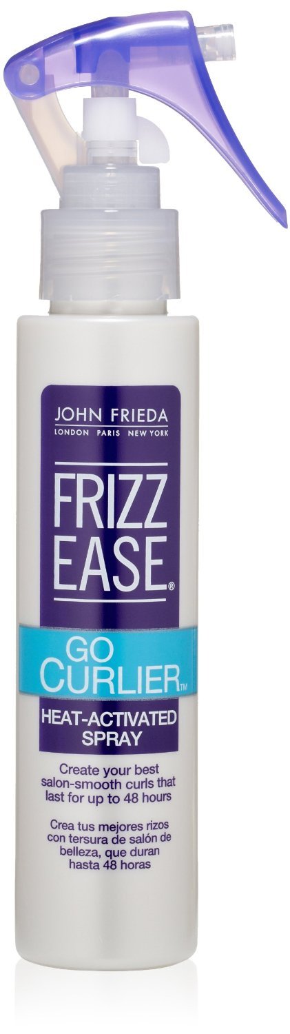 John Frieda Frizz-Ease Go Curlier Heat-Activated Spray 3.50 oz (Pack of 2)