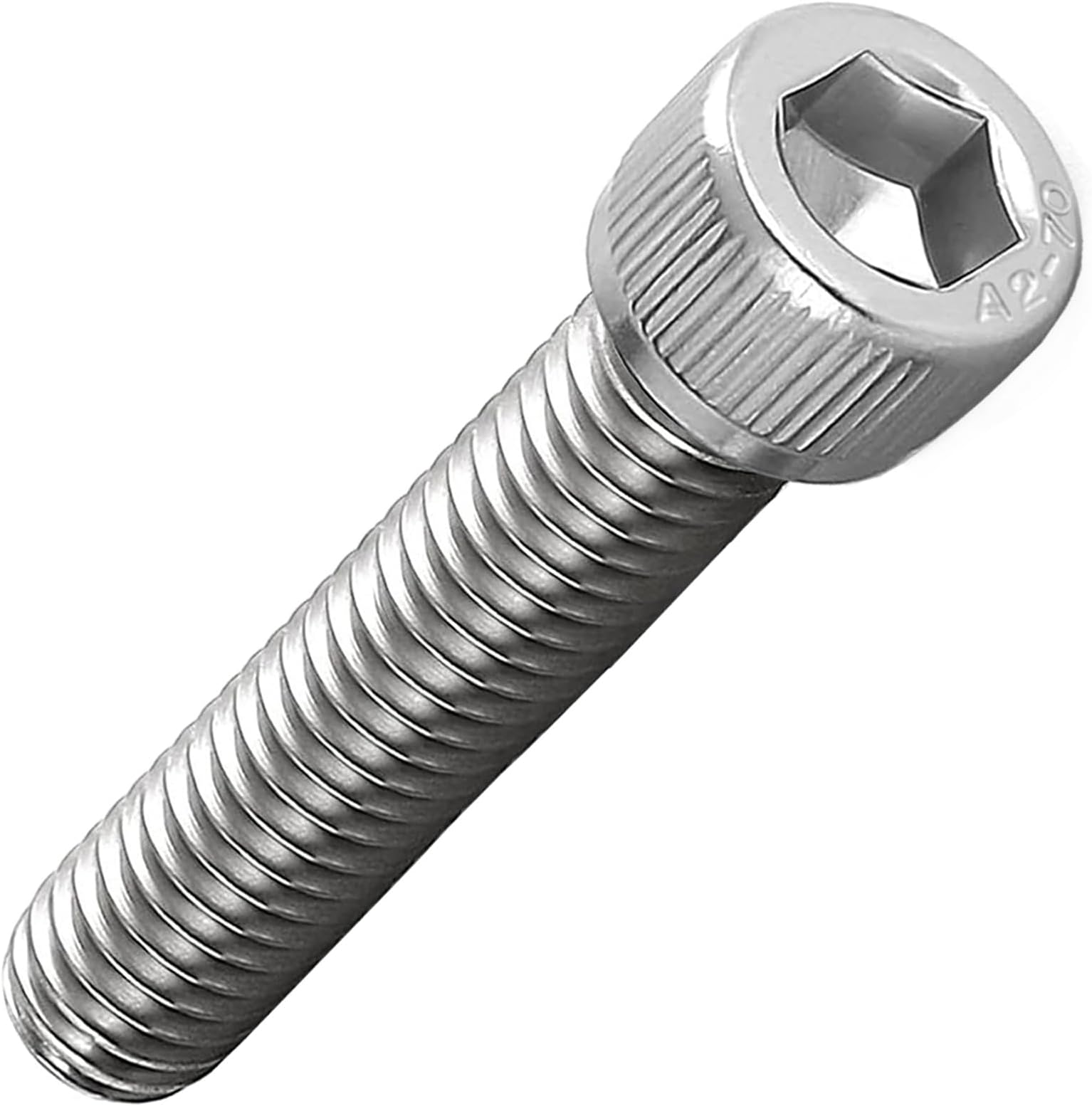 M4 Screws, M4 X 60mm Allen Socket Head Cap Screws/Bolts - 4mm Diameter Fully Threaded M4 Bolts 60mm A2 Stainless Steel Long Hex Socket Bolt Coarse (Pack Of 10)