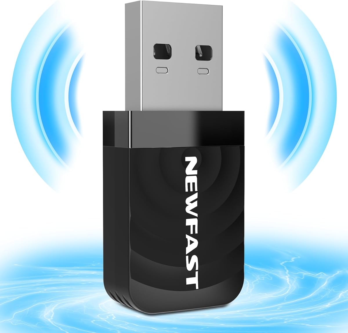 NEWFAST 1300Mbps USB WLAN Stick für pc,Dual-Band（2.4G/5G） WLAN Adapter PC,USB 3.0,MU-MIMO,Enthält CD-Treiber,Mini Design,Convenient to Carry,Only for Windows10/11/7/8/8.1,Mac OS 10.9-10.15