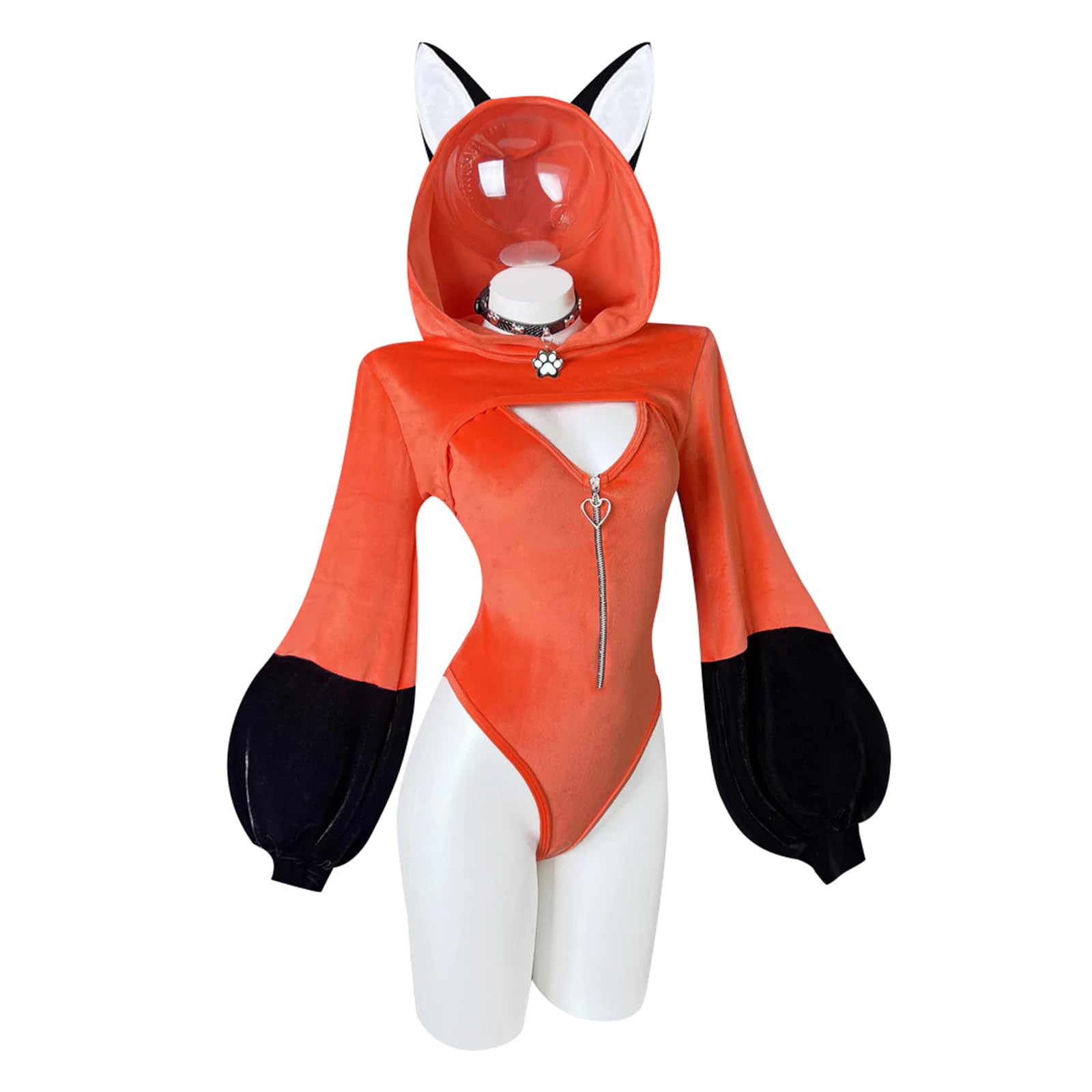KORURACLUB kawaii cosplay anime lingerie sexy cosplay volpe costumi sexy per le donne volpe body
