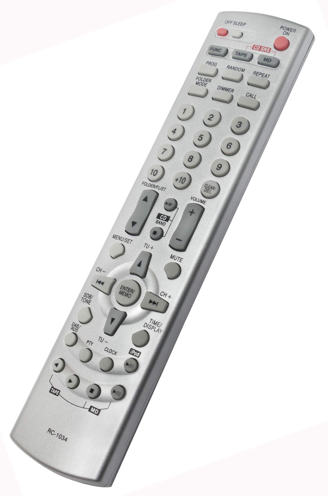 DENON DRA-F102 リモコンDENON RC-1034 Amazon.com: RC-1034 Replaced Remote fit for Denon CD Player