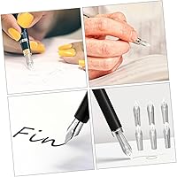 Vista 8 de Plumas de repuesto para pluma estilográfica, 8 unidades, puntas de repuesto para pluma estilográfica, punta fina, pluma estilográfica, repuesto
