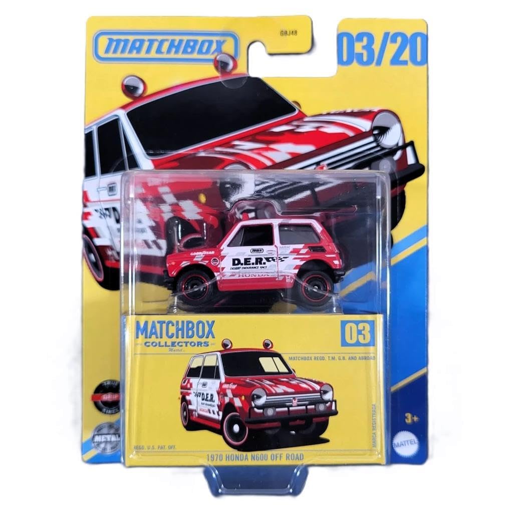 Matchbox Koleksiyon Araçlar GBJ48 - JCL34 1970 HONDA N600 OFF ROAD