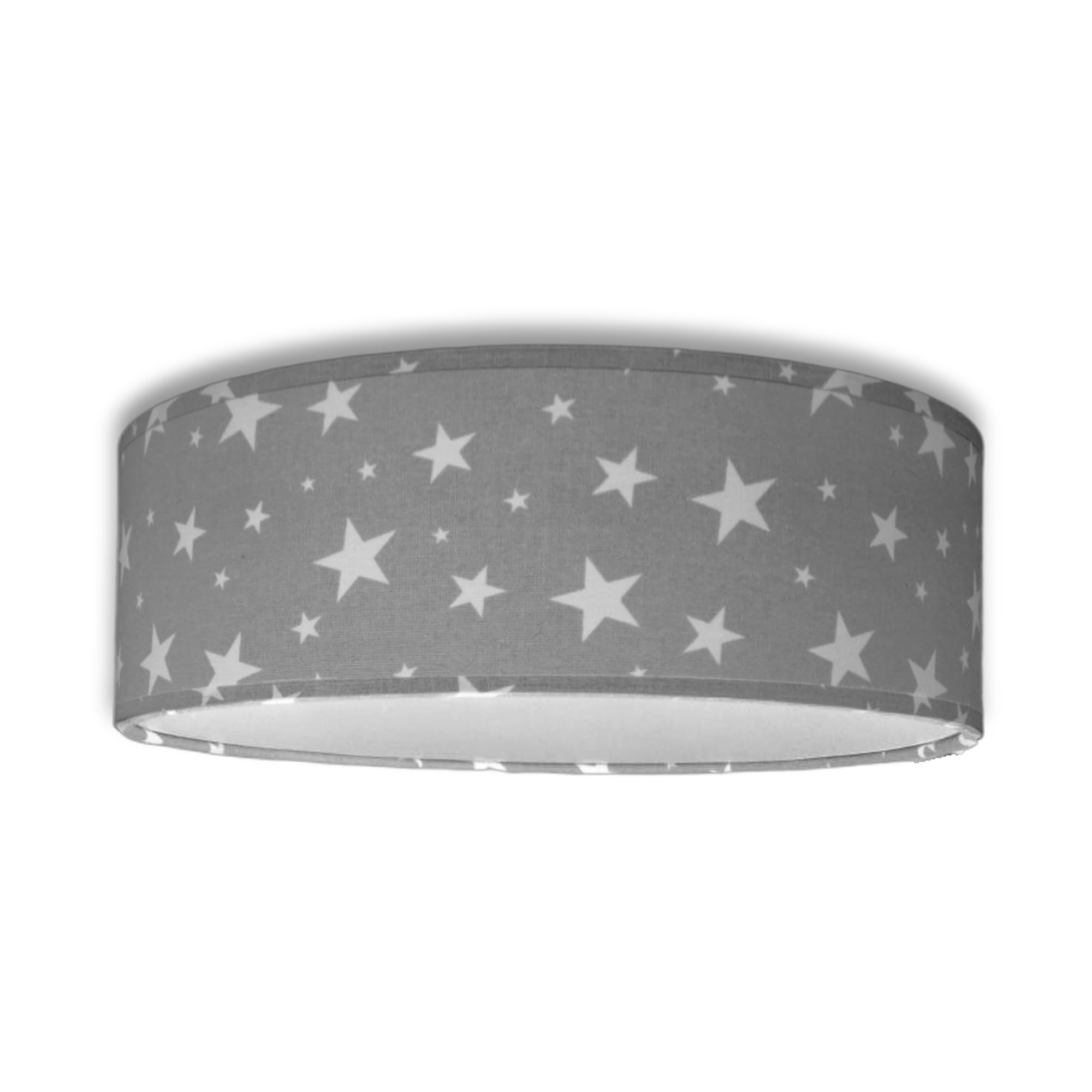 Plafonnier pour chambres d'enfants chic coton imprimé étoiles
