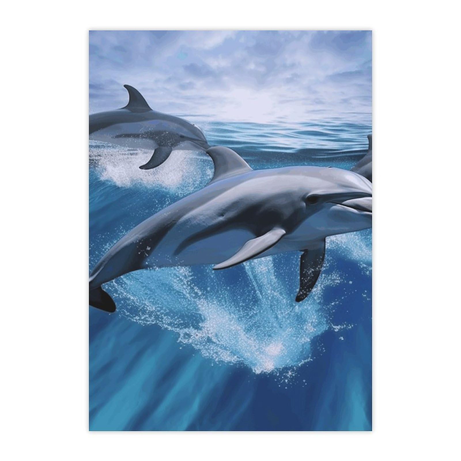 Autocollants dauphins mignons : un sourire quotidien sur votre ordinateur portable