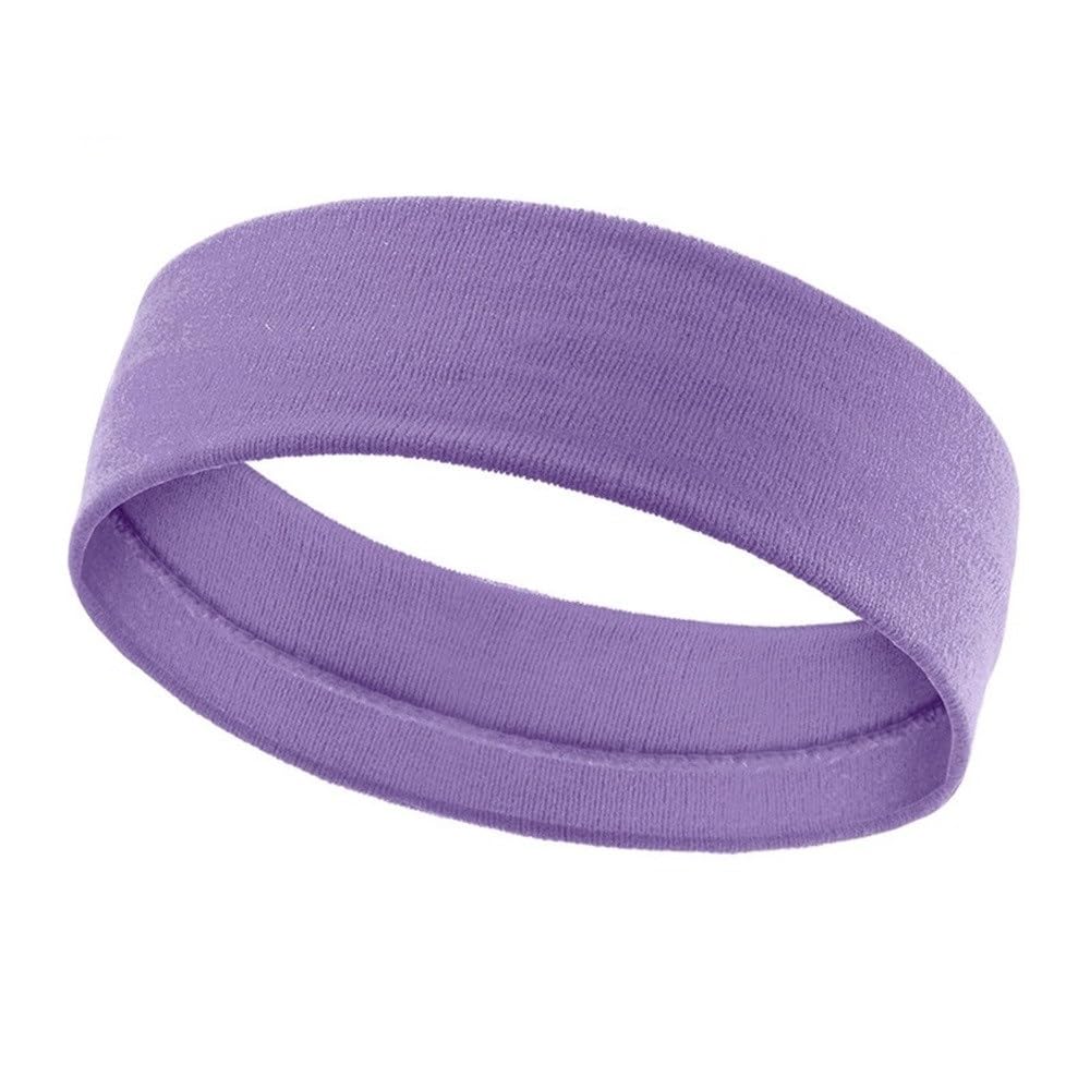 Fascia for capelli sportiva da uomo, in maglia, assorbente for il sudore per corsa, yoga, palestra