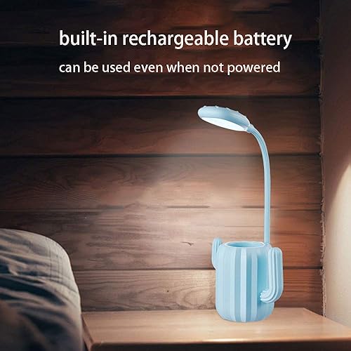 Miniatura 4 de Lámpara de escritorio lámparas de escritorio LED para oficina en casa 3 modos de luz LED regulable lámpara de escritorio pequeña con puerto de carga