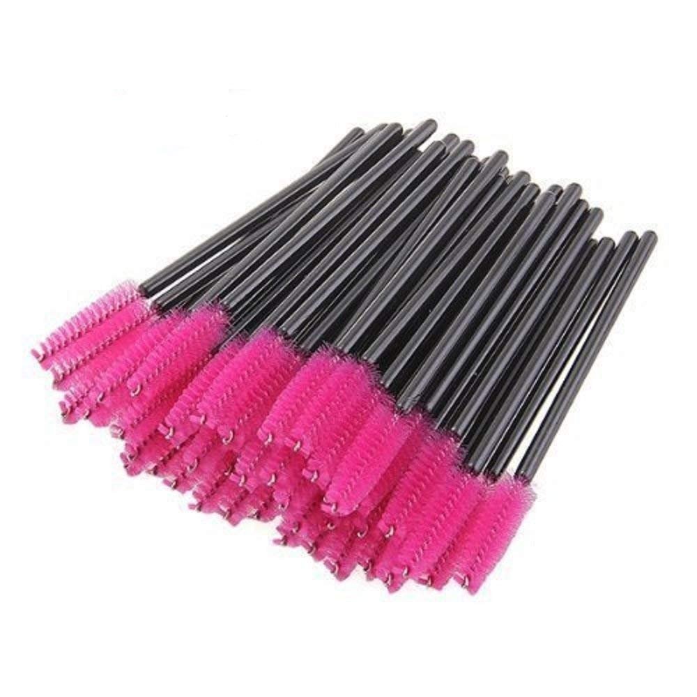Professional Disposable Eyelash Mascara Brushes Wands Applicator Makeup Kits (Pack of 1000, Yellow)
