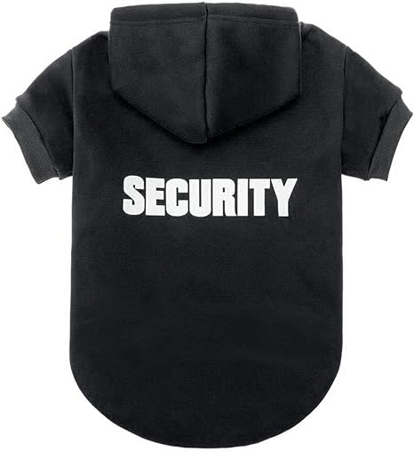 security dog hoodie