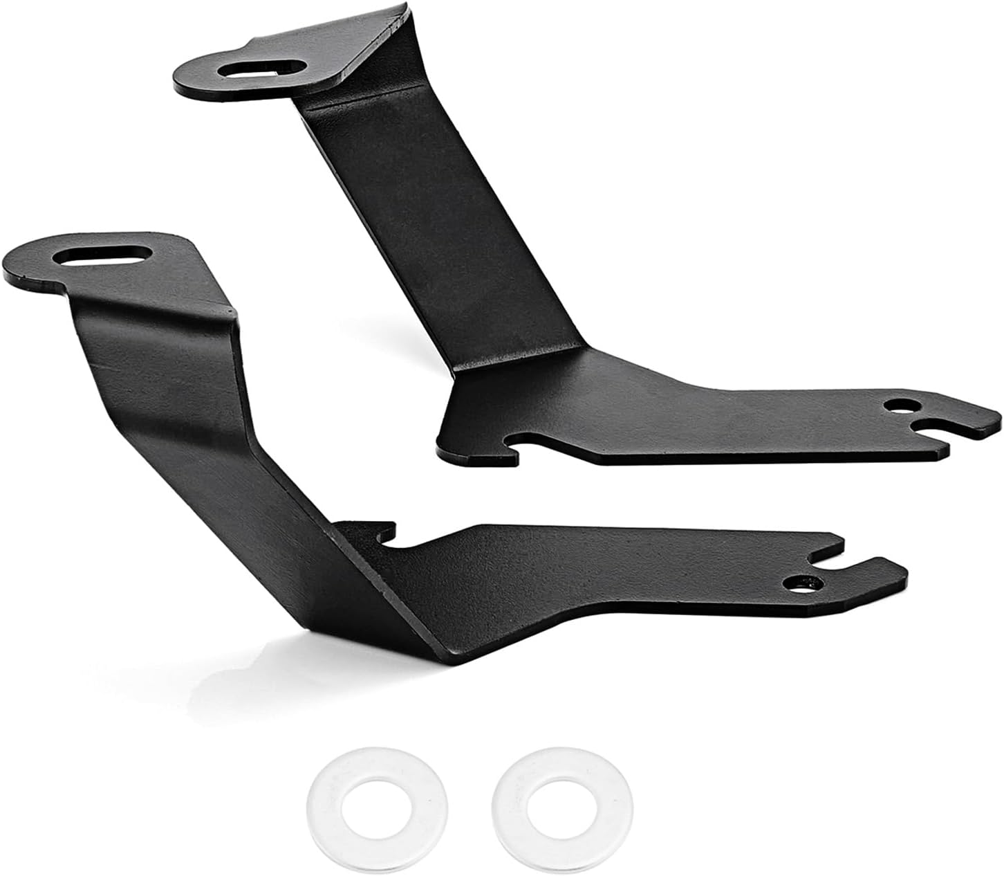 Mofun Engine Hood Cowl Panel LED Brackets for LED Light Pods Whip Antenna Compatible with Chevy Silverado Tahoe Suburban Sierra Yukon 1999-2006