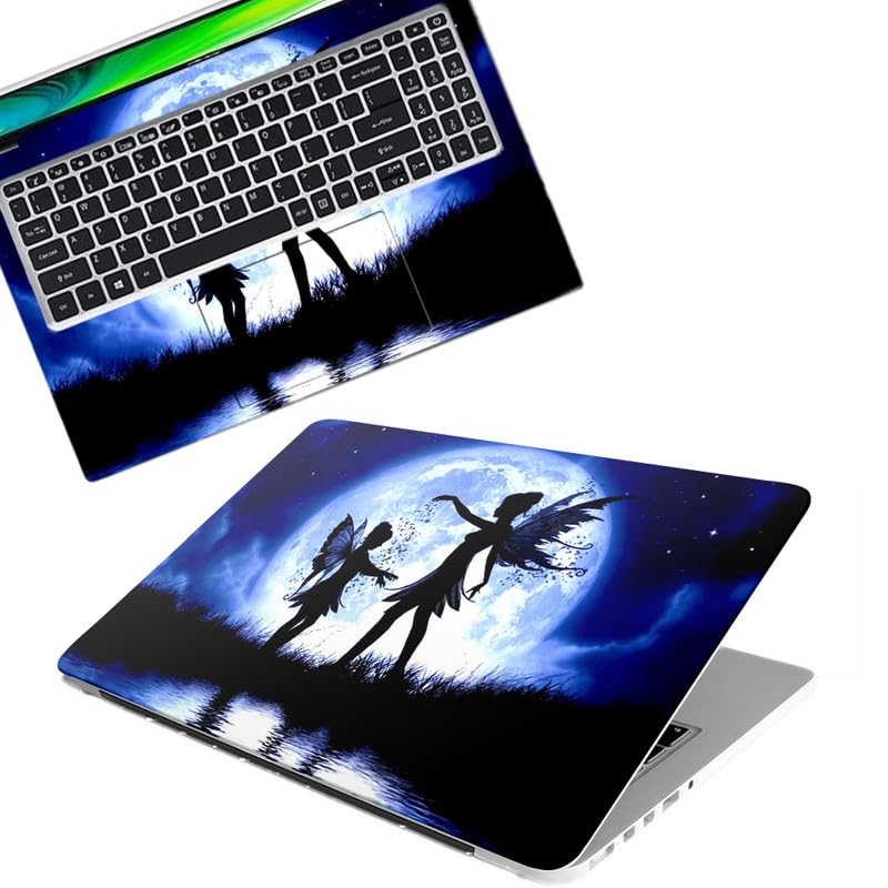 Galaxsia DSGN 903 Full Body Laptop Skin Bubble-Free| Laminated| Removable| HD Quality Sticker for Laptops Upto 15.6 Inches Compatible with Hp/Dell/Acer/Lenovo/Asus etc.