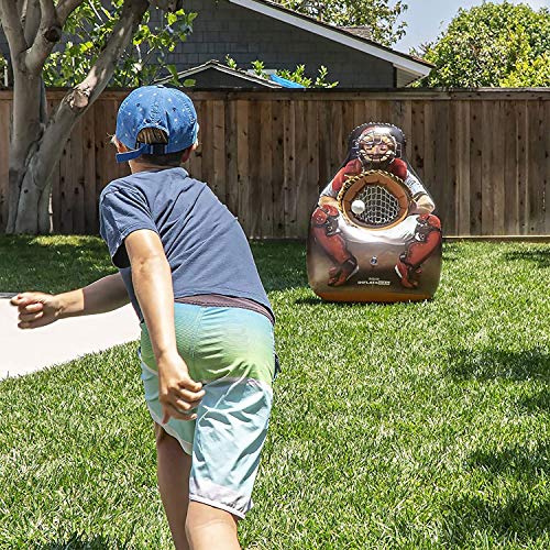 Gosports INFLATAMAN-BASEBALL-01 Inflataman Baseball Toss Challenge - Inflatable Catcher Strike Zone Pitching Game thumb #4