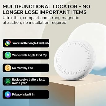 Undetectable GPS Tracker for Vehicles Real-Time Location Tracking Device | Magnetic Hidden GPS Tracker for Vehicles No Monthly Fee/No SIM Card,Portable GPS Tracking Device(for Android and iOS)