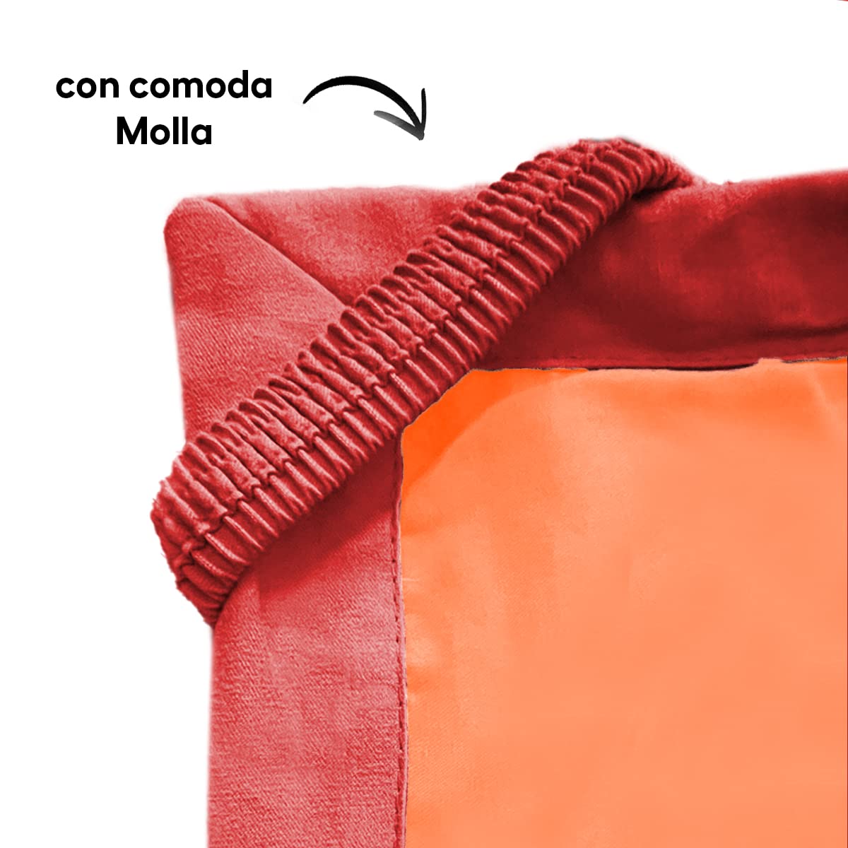 Timeshop Lab Serviette De Plage Et Piscine Jaune En Microfibre Grand 70 X 190 Pour Homme Et Femme Avec Poches Latérales Et Attaches Aux Coins Pour Lit