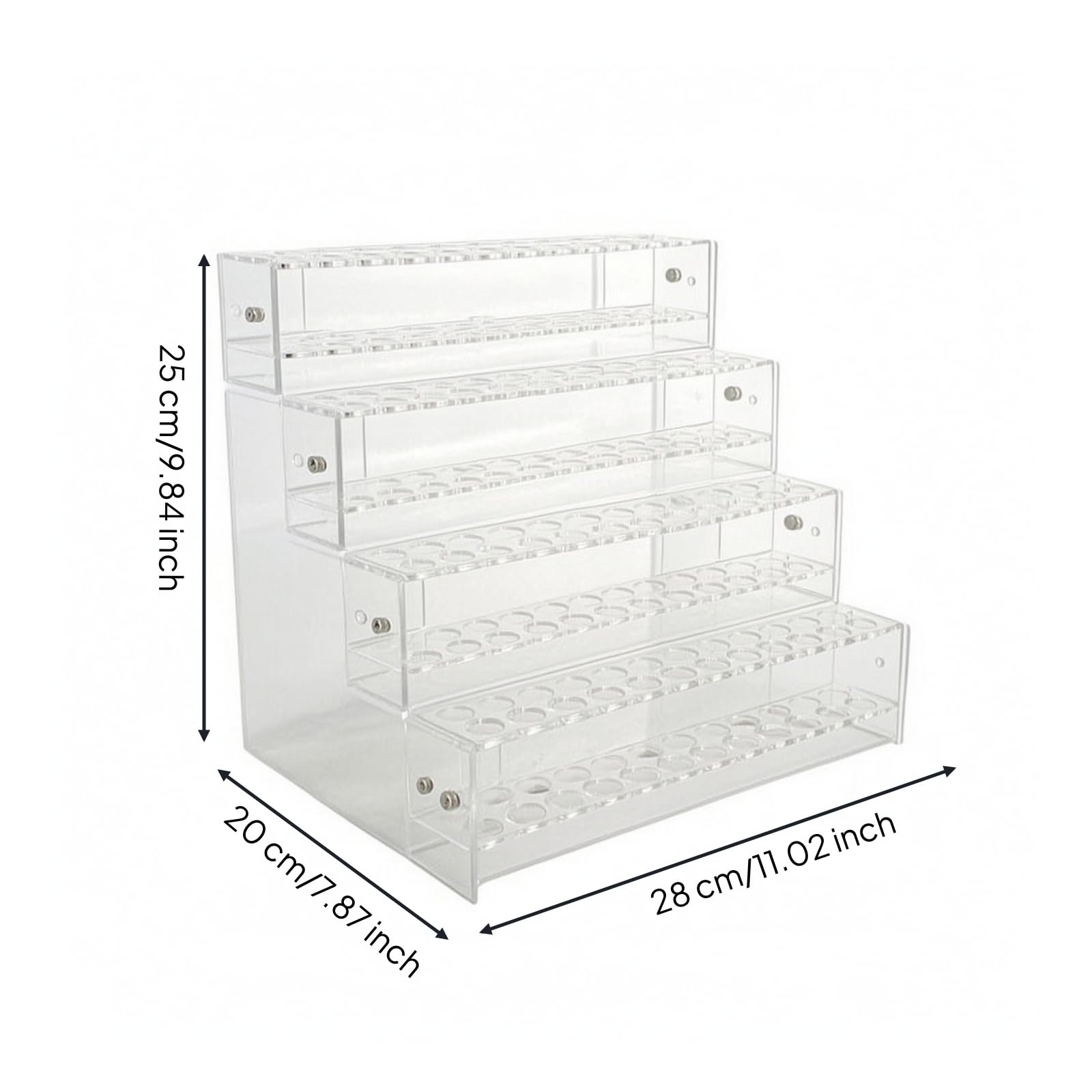 Porte-Stylos avec Compartiments Moderne , 1 Niveau 24 Trous Diamètre 1,8 Cm
