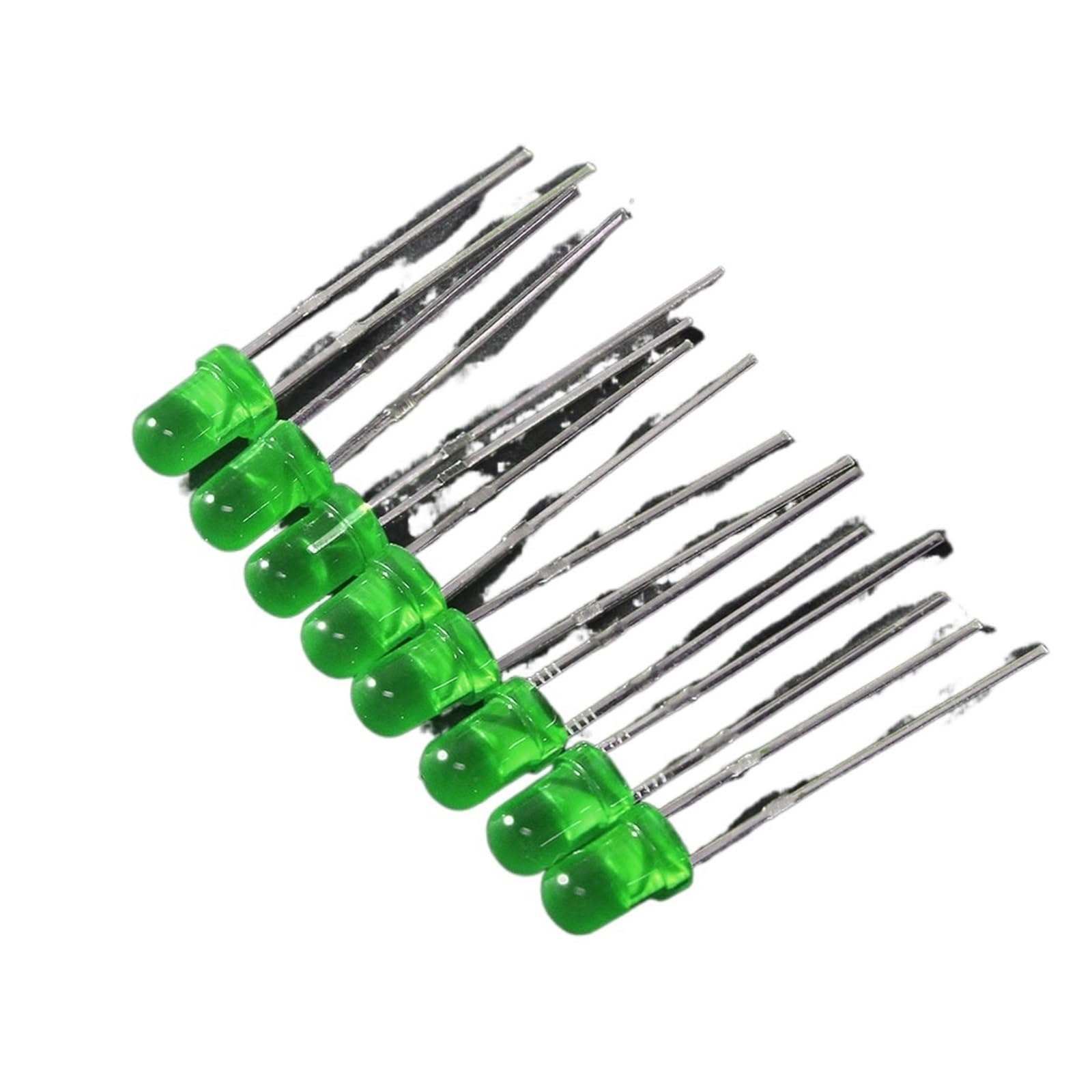WHWRCADV 10 PCS LED Diode F3 Super Bright White Red Yellow Blue Green Led Lights Diodes 5mm(Yellow)