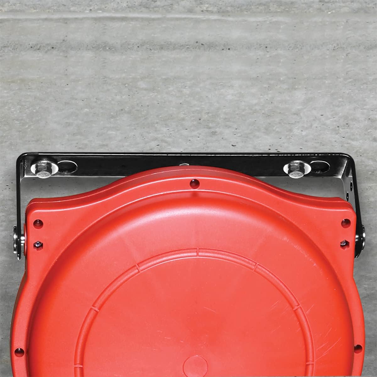 Workforce Retractable Enclosed Plastic Air Hose Reel, 3/8 in. x 50 ft., PVC, - L8250