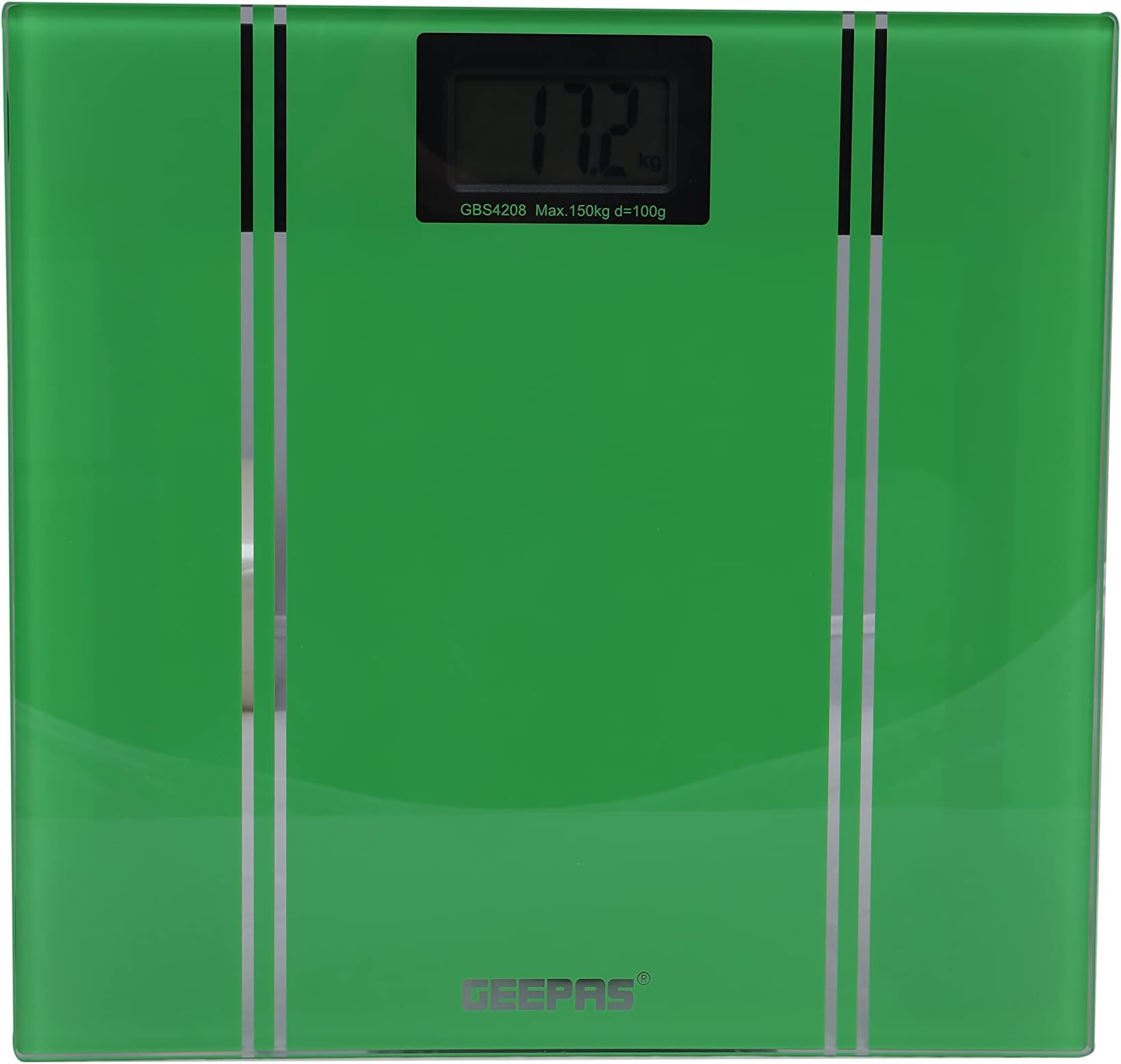 Geepas Gbs4208,Geepas Electronic Personal Digital Scale, Green,