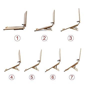 ブックスタンド Amazon | ZXMOTO バンブー ブックスタンド ラージ ダブル