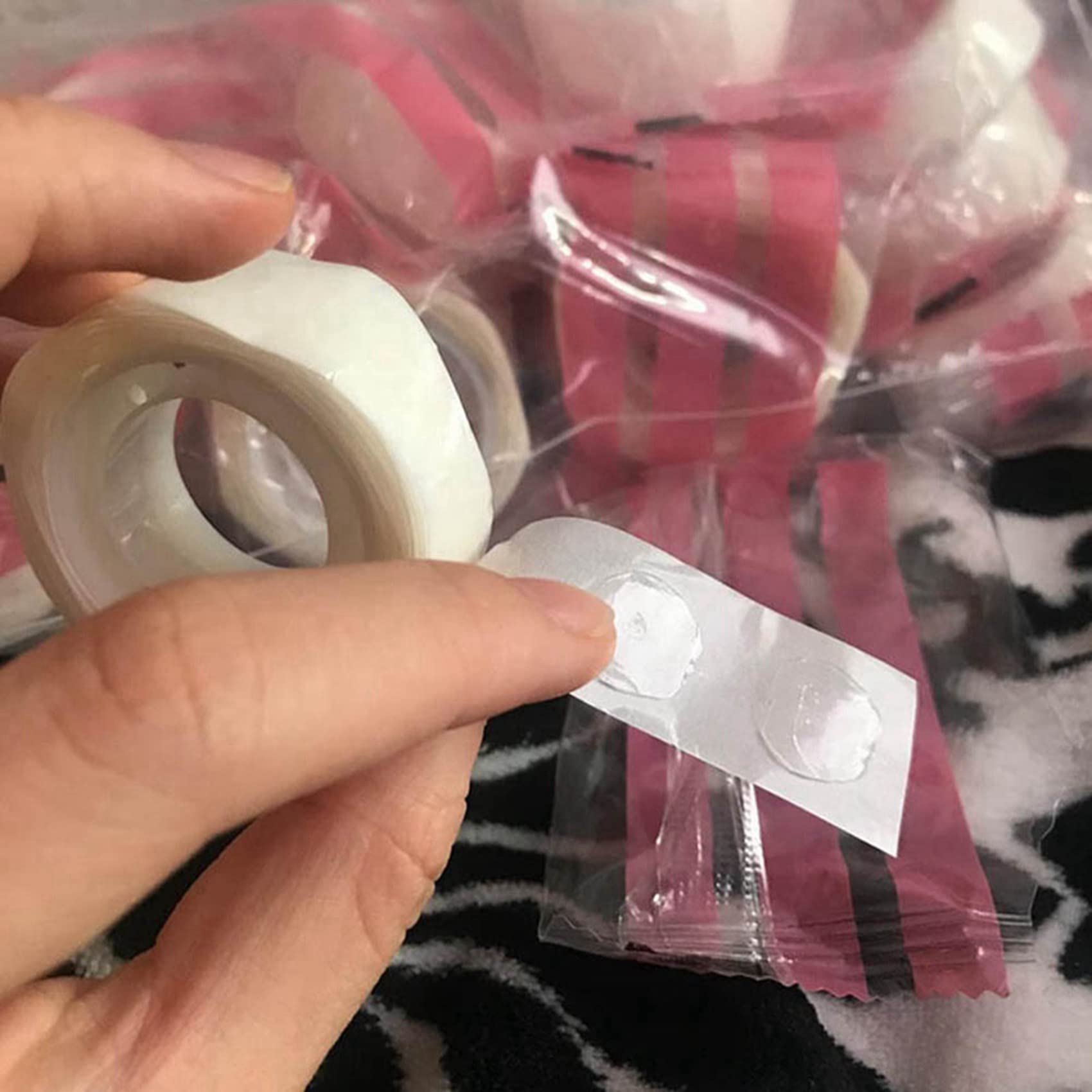 125 Rotoli Punto di Colla Trasparente Colla per Palloncini Punti Rimovibili Punti Biadesivi Nastro Adesivo per Palloncini Decorazioni di Nozze