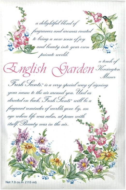 Willowbrook Fresh Scents Scented Sachet - English Garden