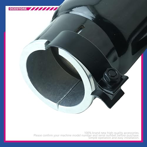 Miniatura 4 de OCESTORE Punta trasera negra cromada Ex PT932-35180-02 compatible con Tacoma PT9323518002 2005-2022