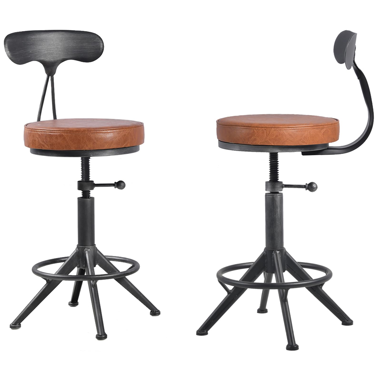 Amazon.com: LOKKHAN American Antique Steampunk Bar Stool