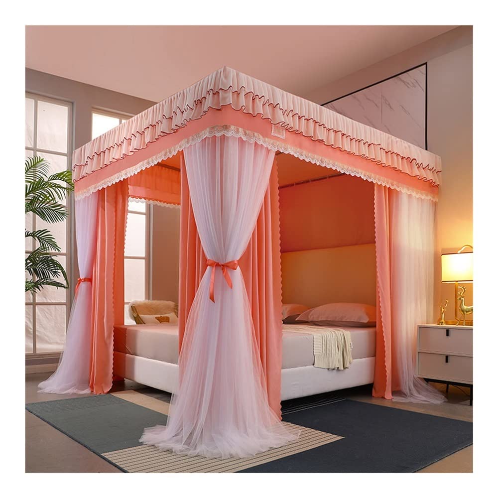 Moustiquaire de luxe pour lit de 2m auvent style princesse chic