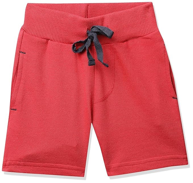 Image of Clotth Theory Boys Cotton Shorts Pack of 2 | Soft Breathable Fabric | Elastic Waist | Casual Wear Kids Comfortable Shorts