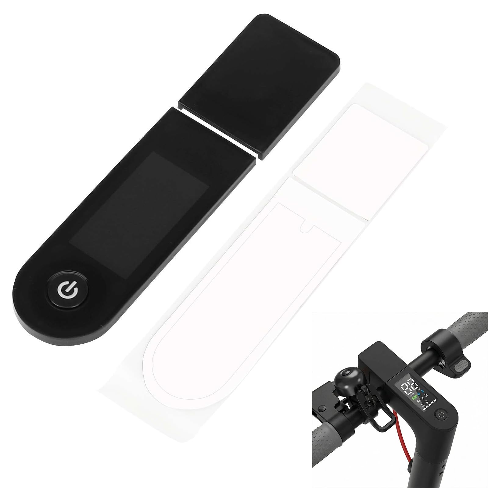 Scooter Dashboard Cover Repuesto de Tapa de Pantalla para Xiaomi 1S, M365, Essential - Protección Duradera, Fácil Instalación, Compatible