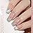 GAOY Cat Eye Gel Nail Polish, Glitter Holographic Nail Polish with Magnet, 16ml Reflective Translucent UV Gel for DIY at Home, 1138 Silver