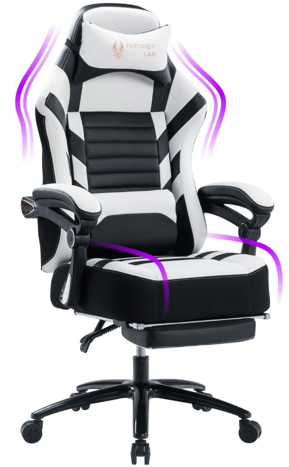 Memory Foam Fantasy Lab Gaming Chair Big And Tall Fantasylab Big