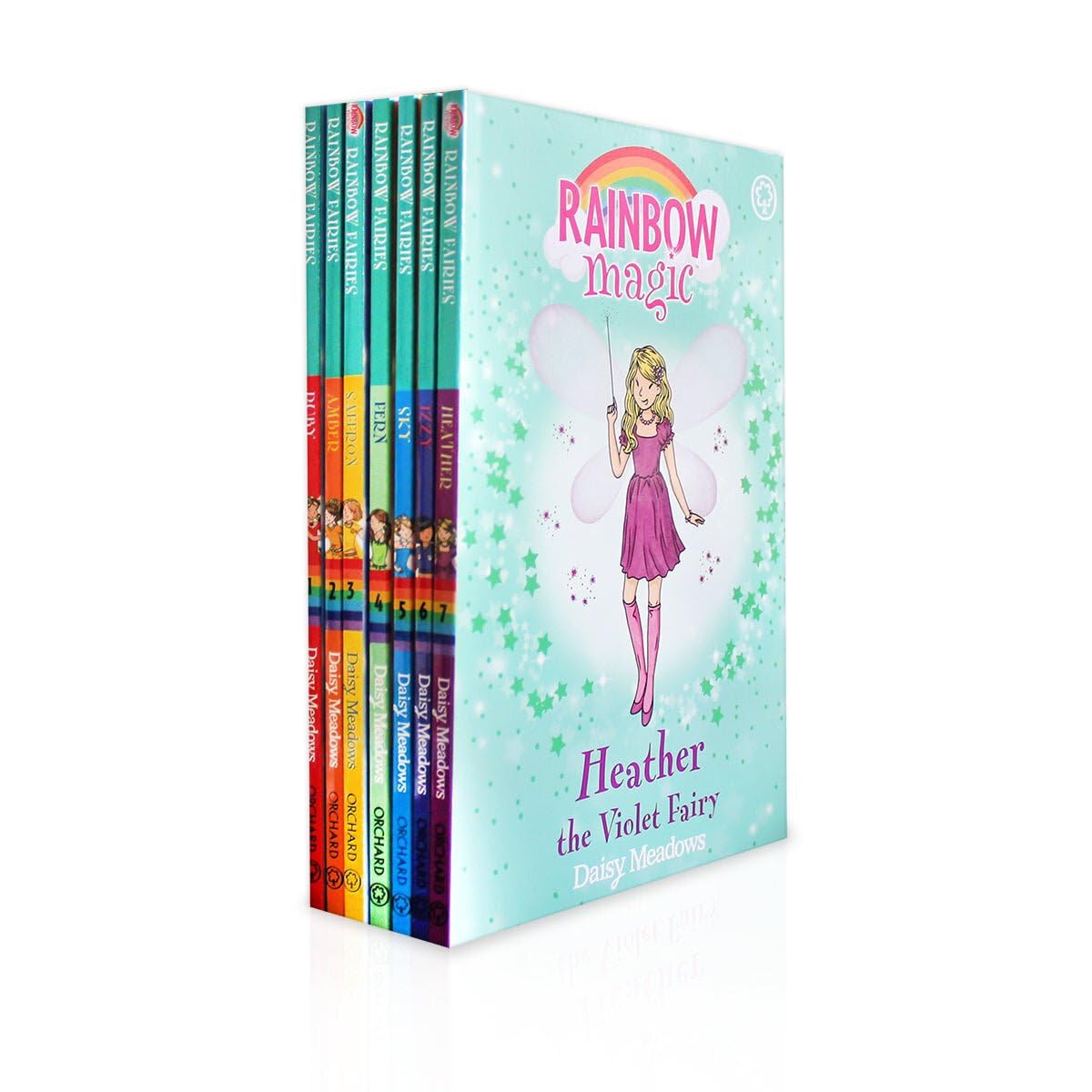 Rainbow Magic Colour Fairies Collection 7 Books Pack Set (Series 1